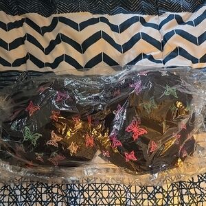 Victoria's Secret Colorful Butterfly Print Bra